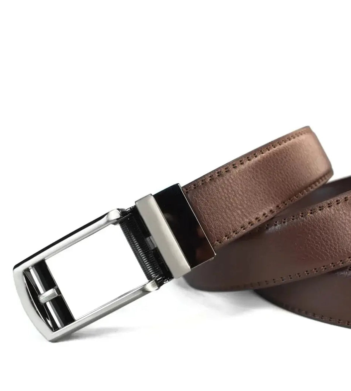 Leather Ratchet Belt | WALSALL