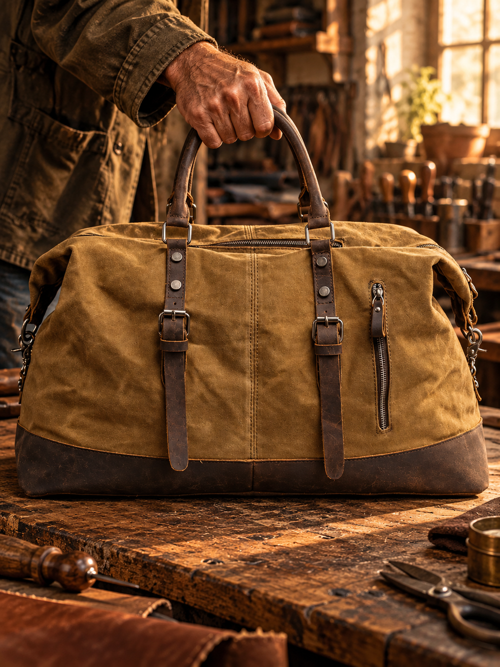 Heavy Duty Canvas Duffle Bag | DOOLIN