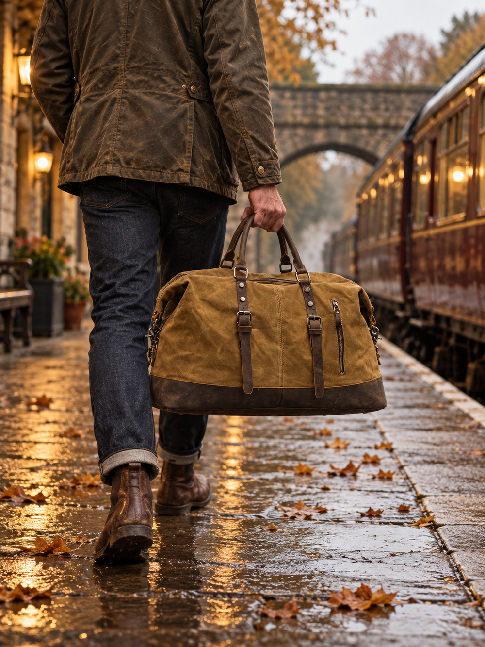 Heavy Duty Canvas Duffle Bag | DOOLIN