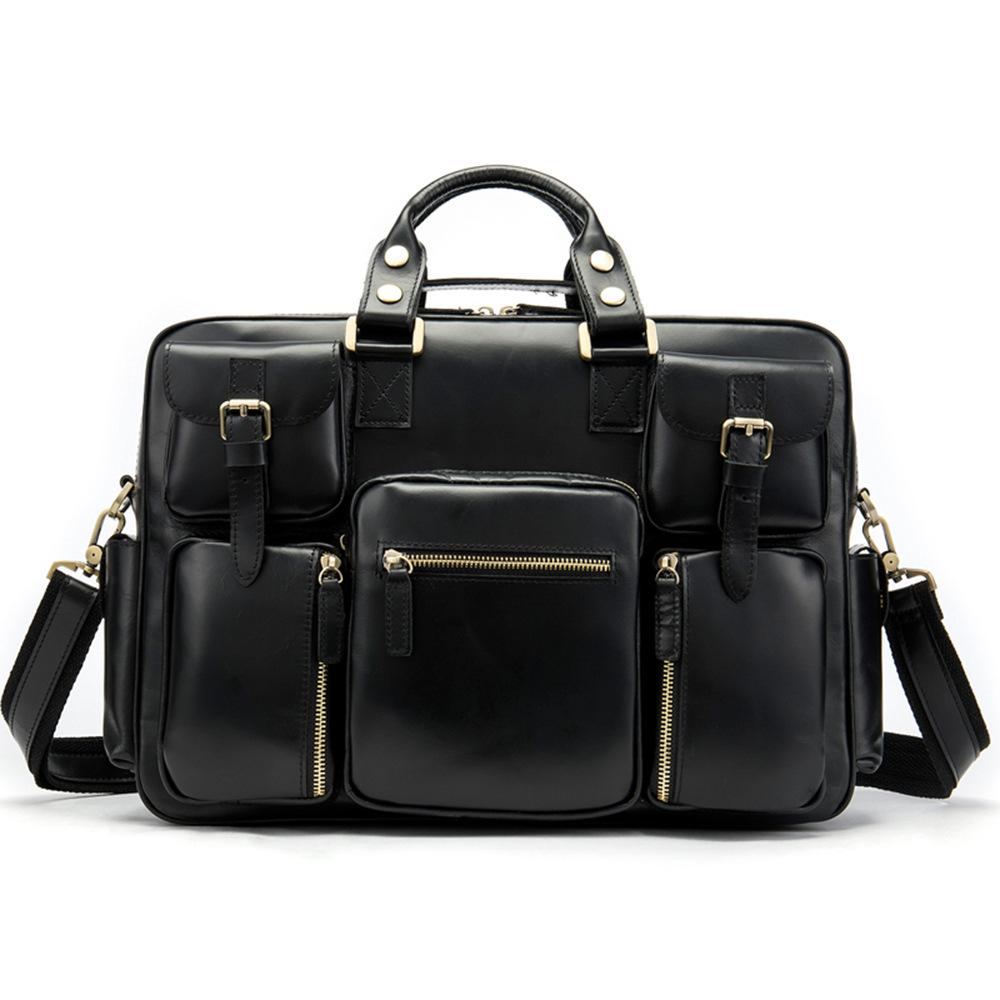 Leather Messenger Bag | BRECON