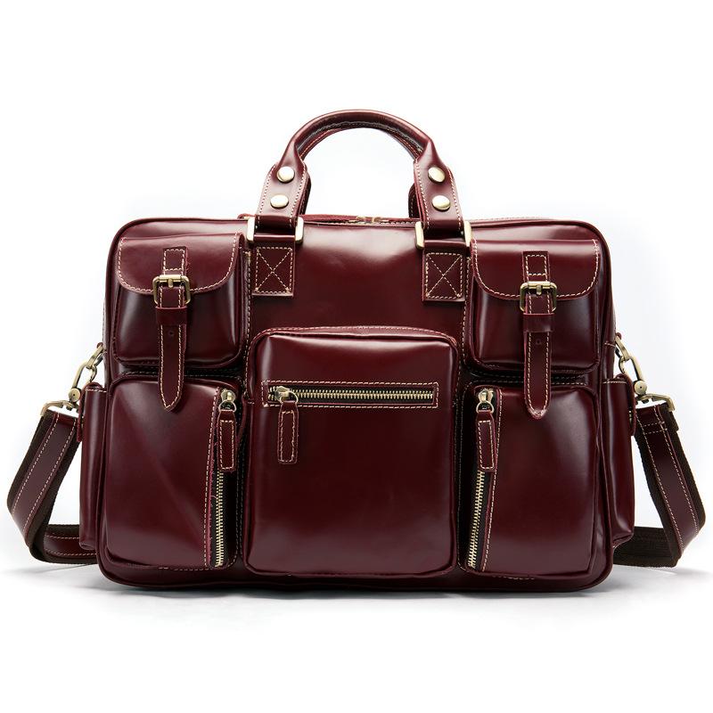 Leather Messenger Bag | BRECON