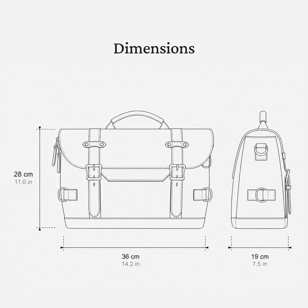 Camera Messenger Bag | KILKENNY