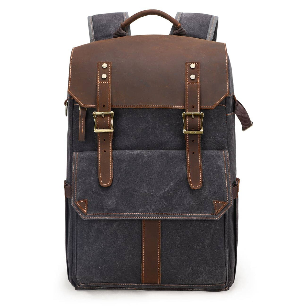 Waxed Canvas Camera Backpack | ALGONQUIN