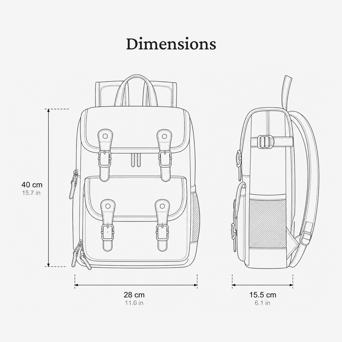 Canvas Camera Bag | WESTPORT