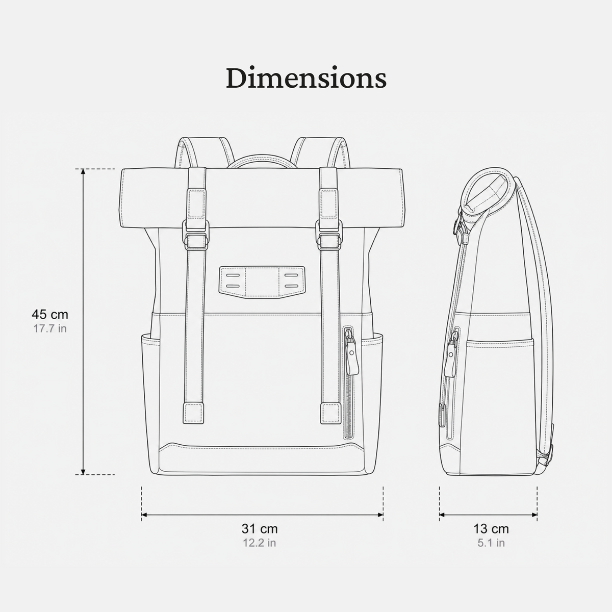 Canvas Daypack | DUBLIN