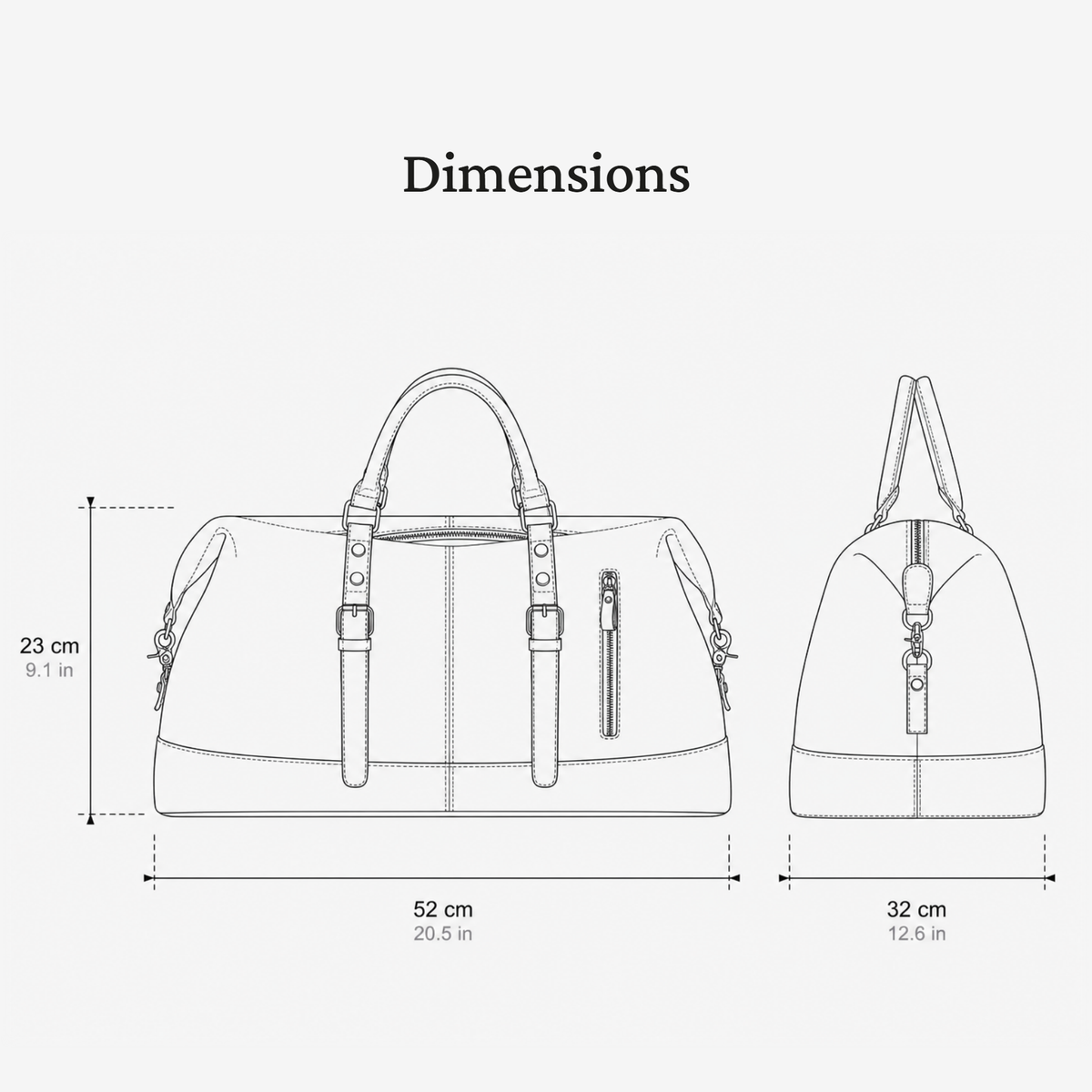 Heavy Duty Canvas Duffle Bag | DOOLIN