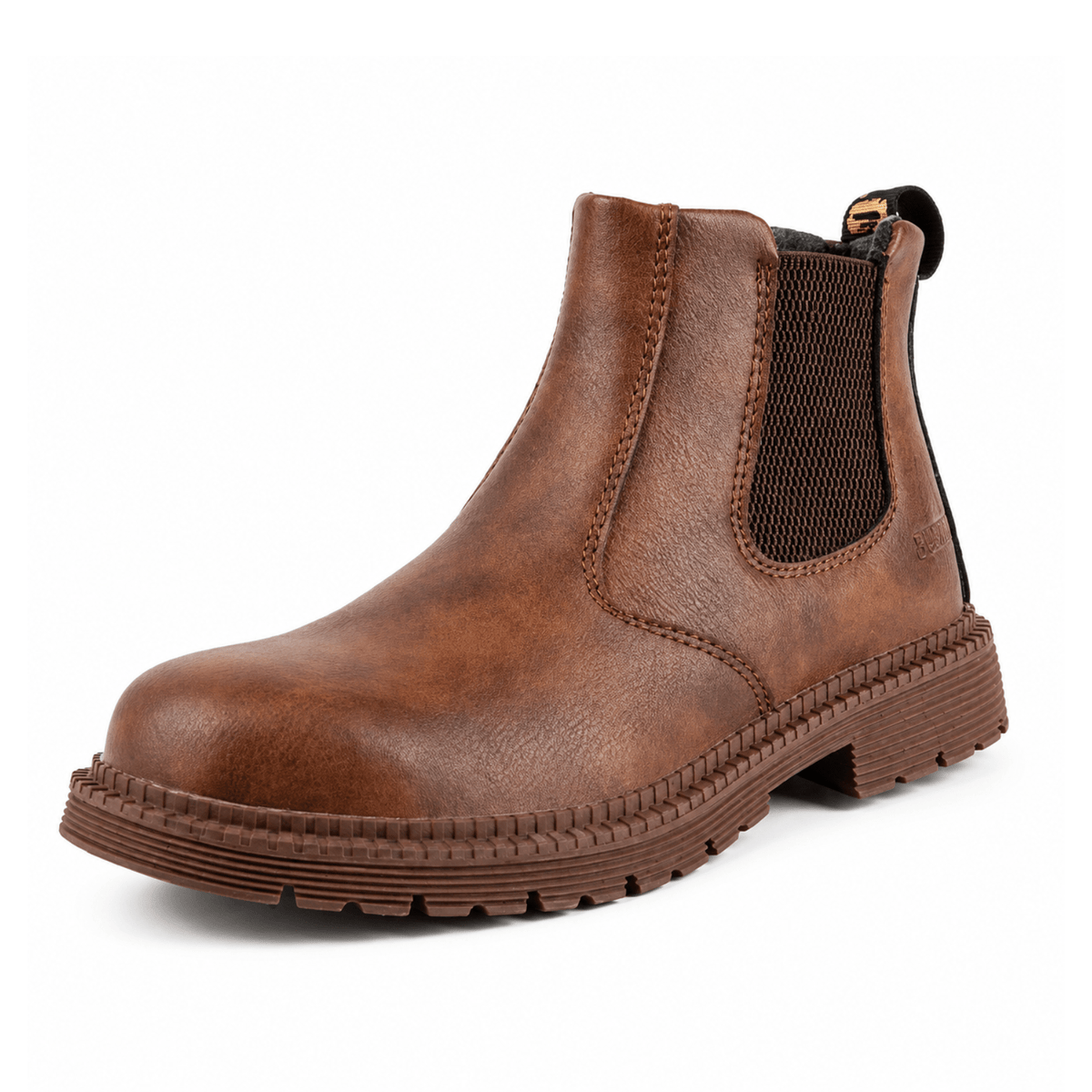 Chelsea - Men's Steel Toe Work Boots | Rubber Sole