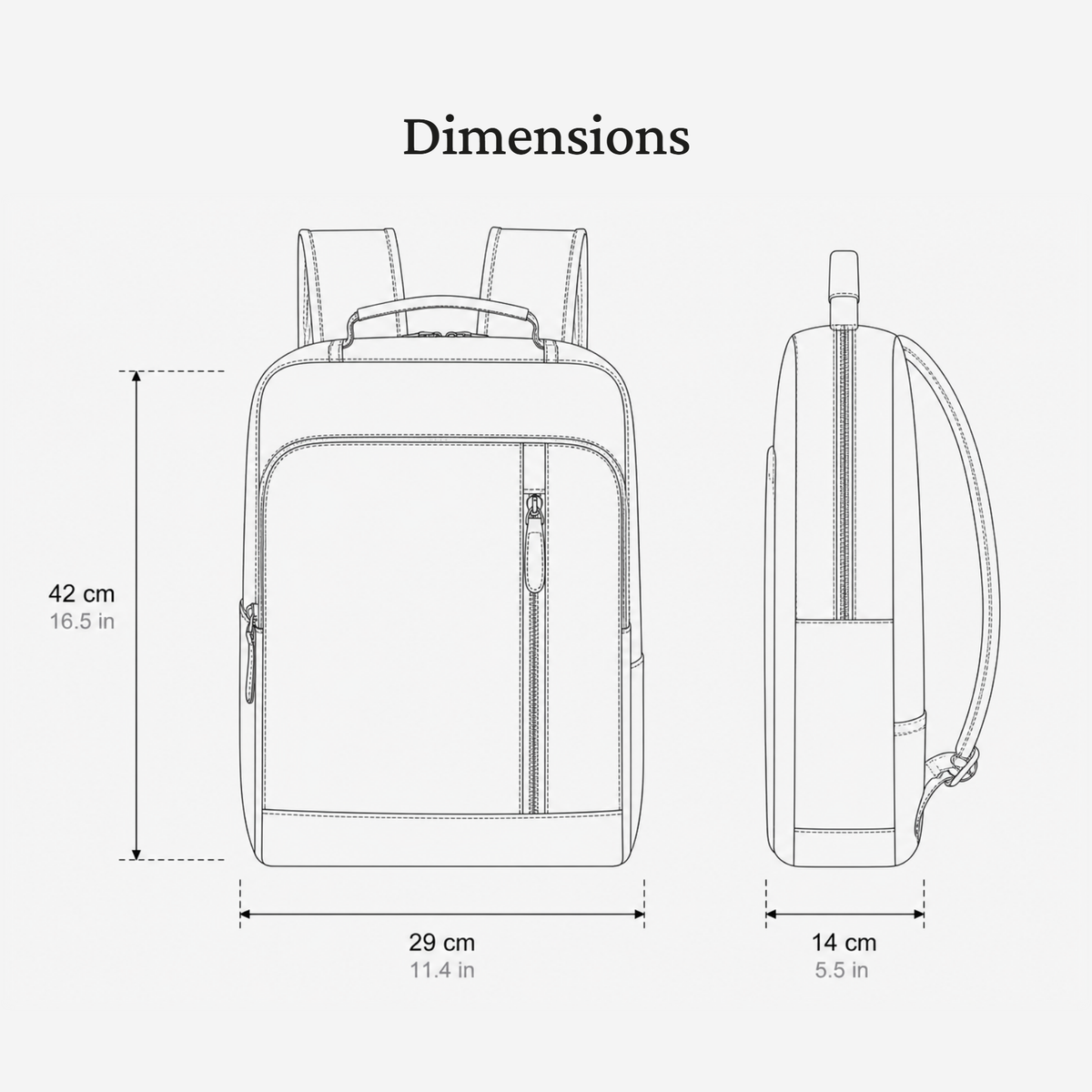 Crazy Horse Leather Backpack | BERWICK