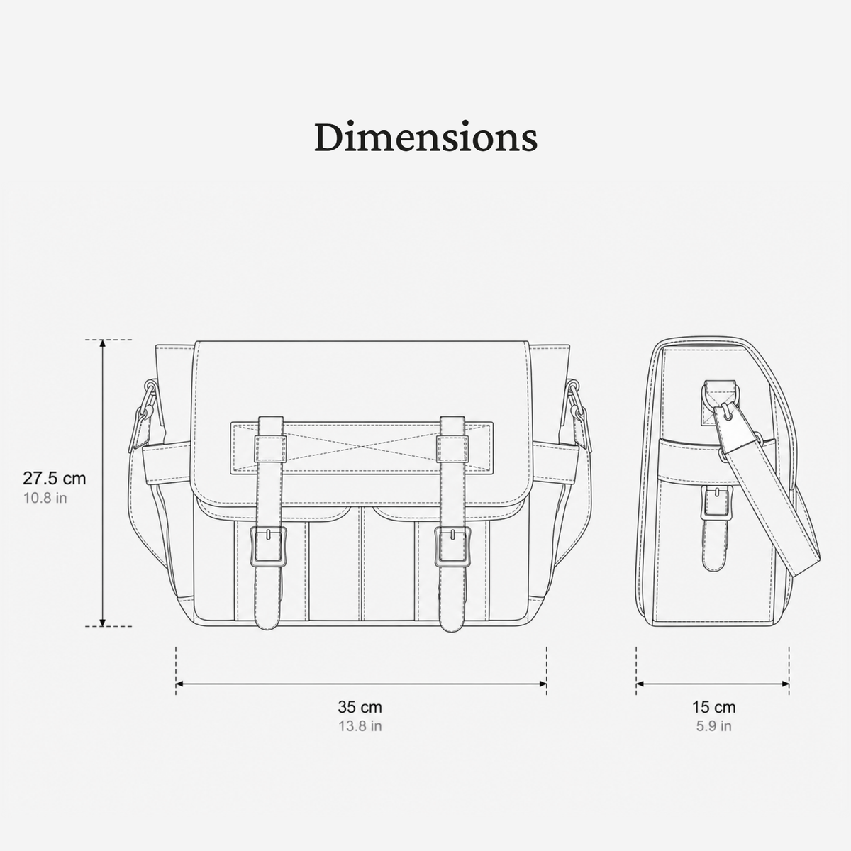 Cross Shoulder Bag | HOUSTON