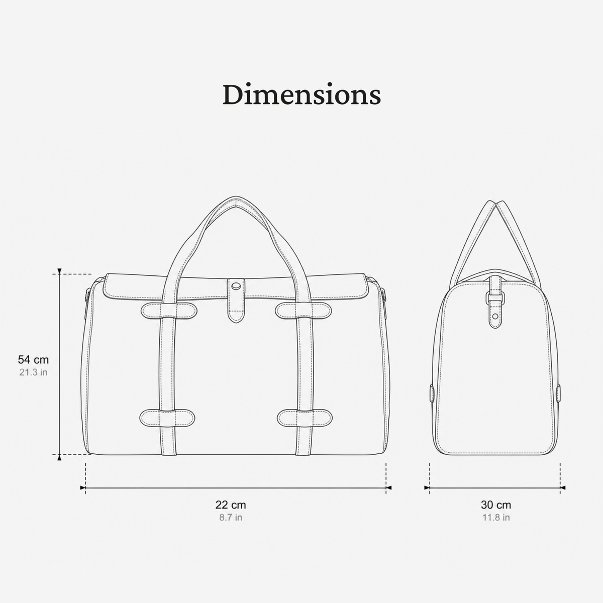 Gym Duffle Bag | LANCASTER