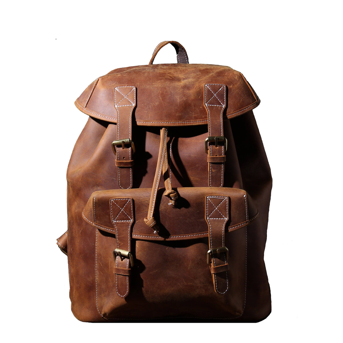 Leather Knapsack | ST IVES