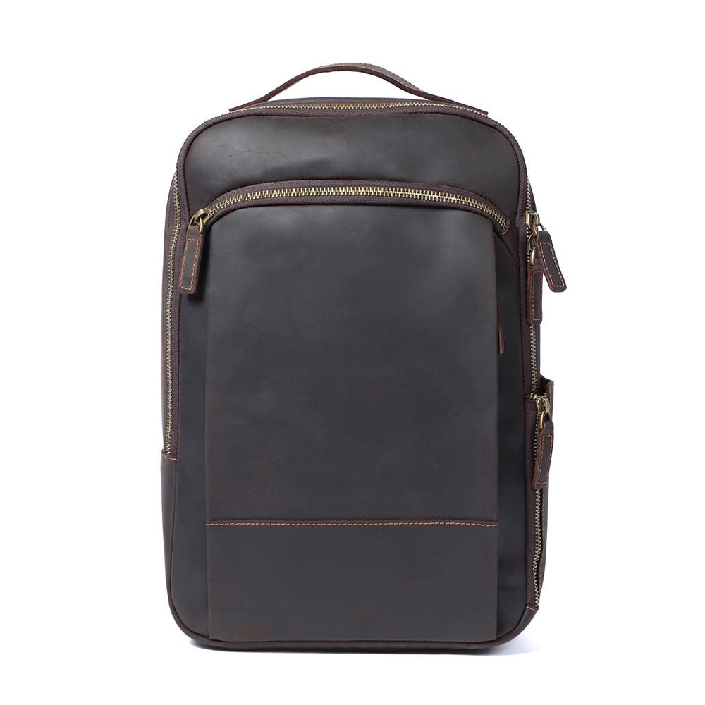 Leather Laptop Rucksack | BRIGHTON