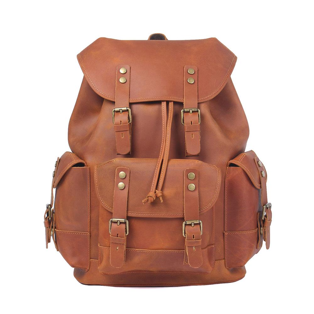 Leather Travel Backpack | BAKEWELL