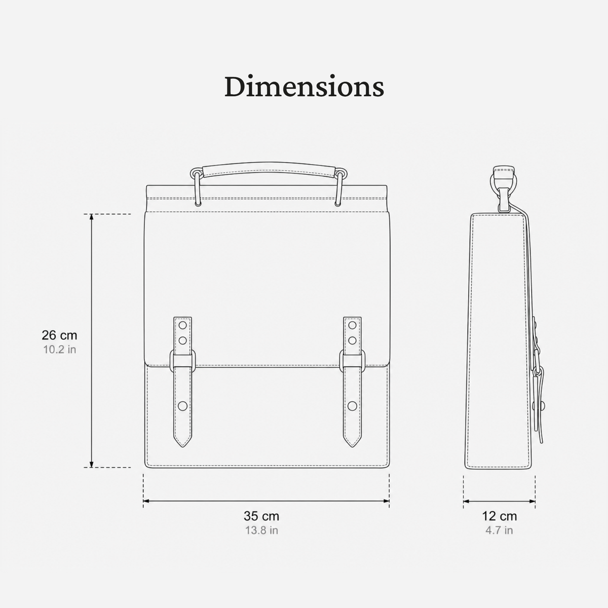 Leather Rucksack Handbag | LUDLOW