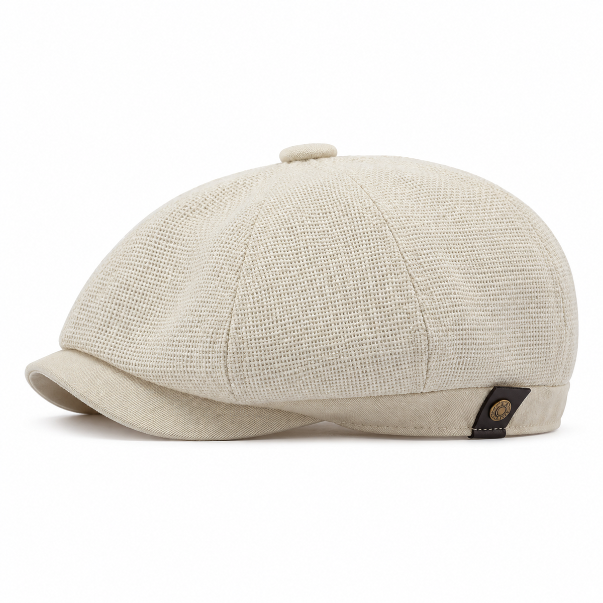 Linen Crown Cap