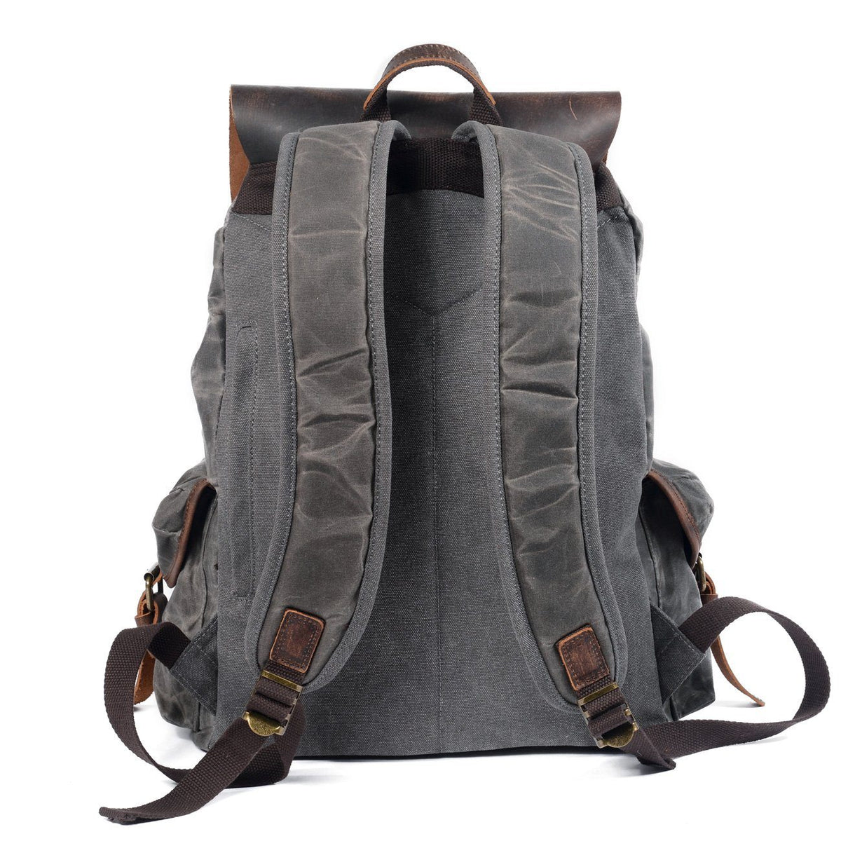 Vintage Canvas Leather Rucksack 23L | HARROGATE