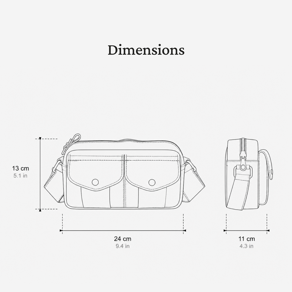 Mini Shoulder Bag | BOULDER