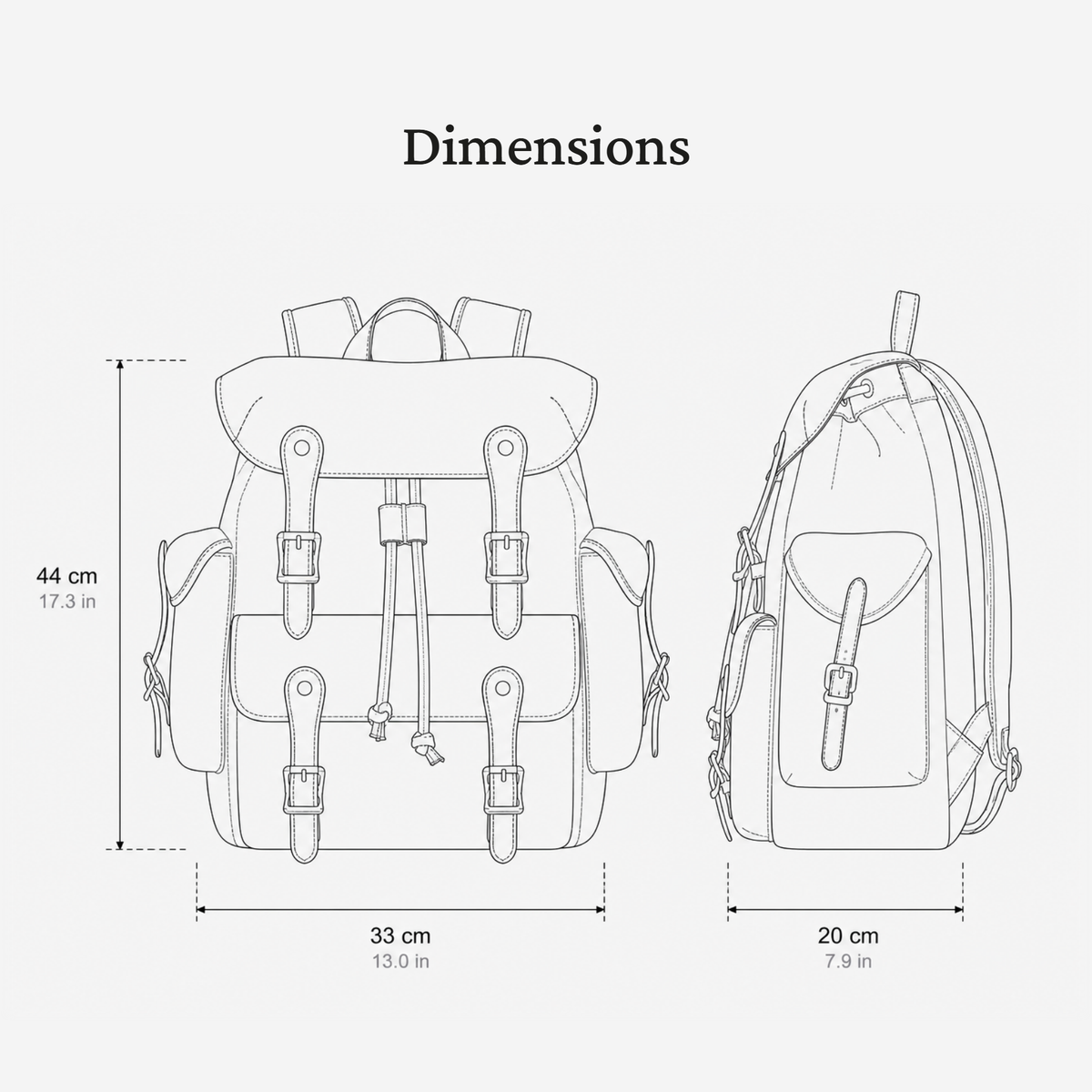 Old School Backpack | STIRLING
