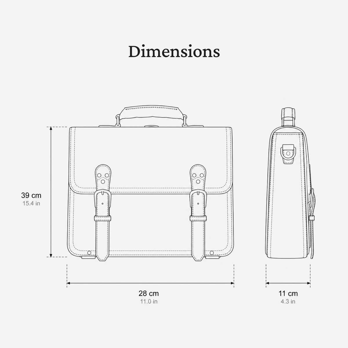 Tan Leather Shoulder Bag | CHARLESTON