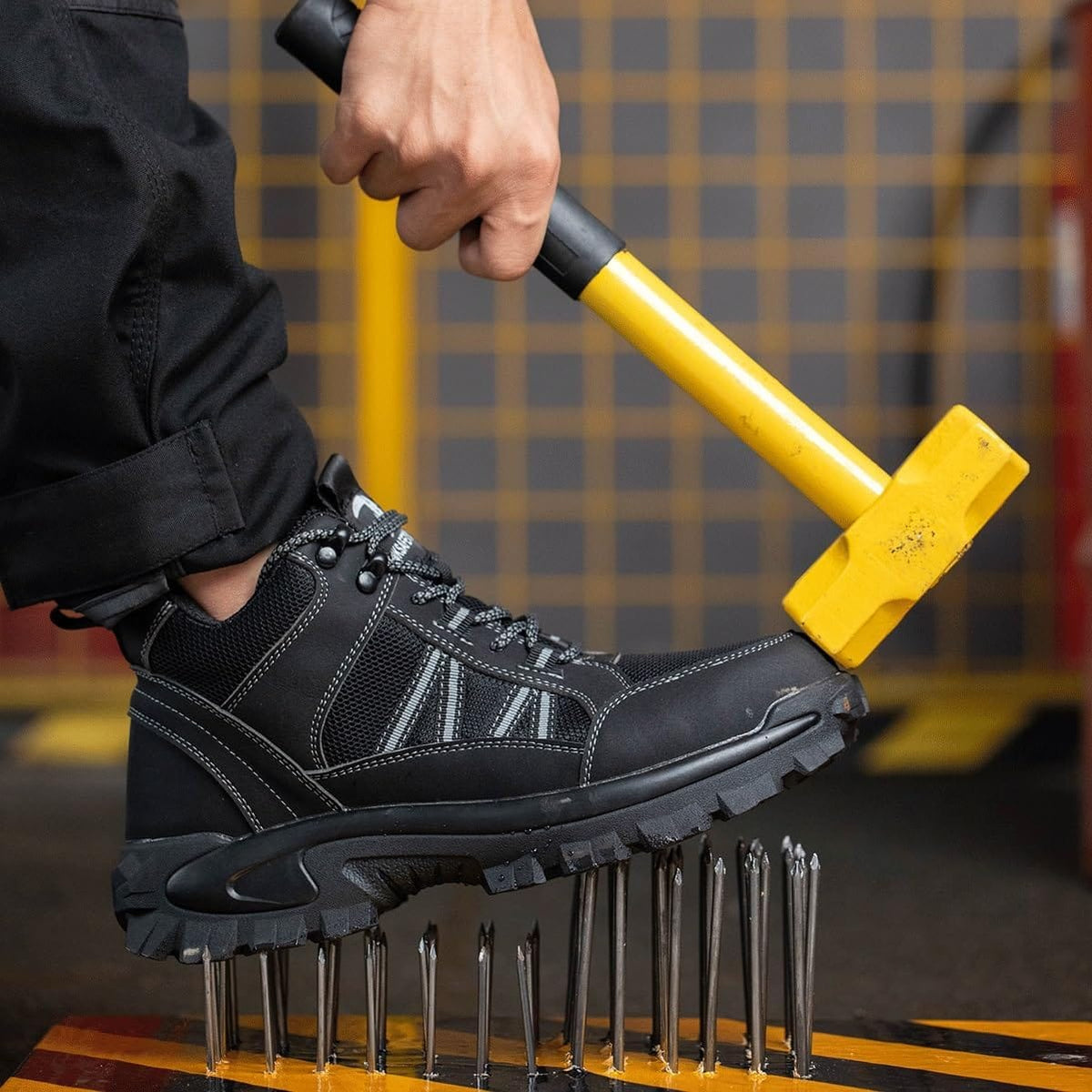 Titanium - Men's Steel Toe Work Boots | Slip Resistant