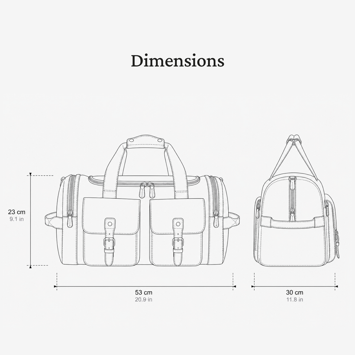 Weekend Duffle Bag | ALBANY