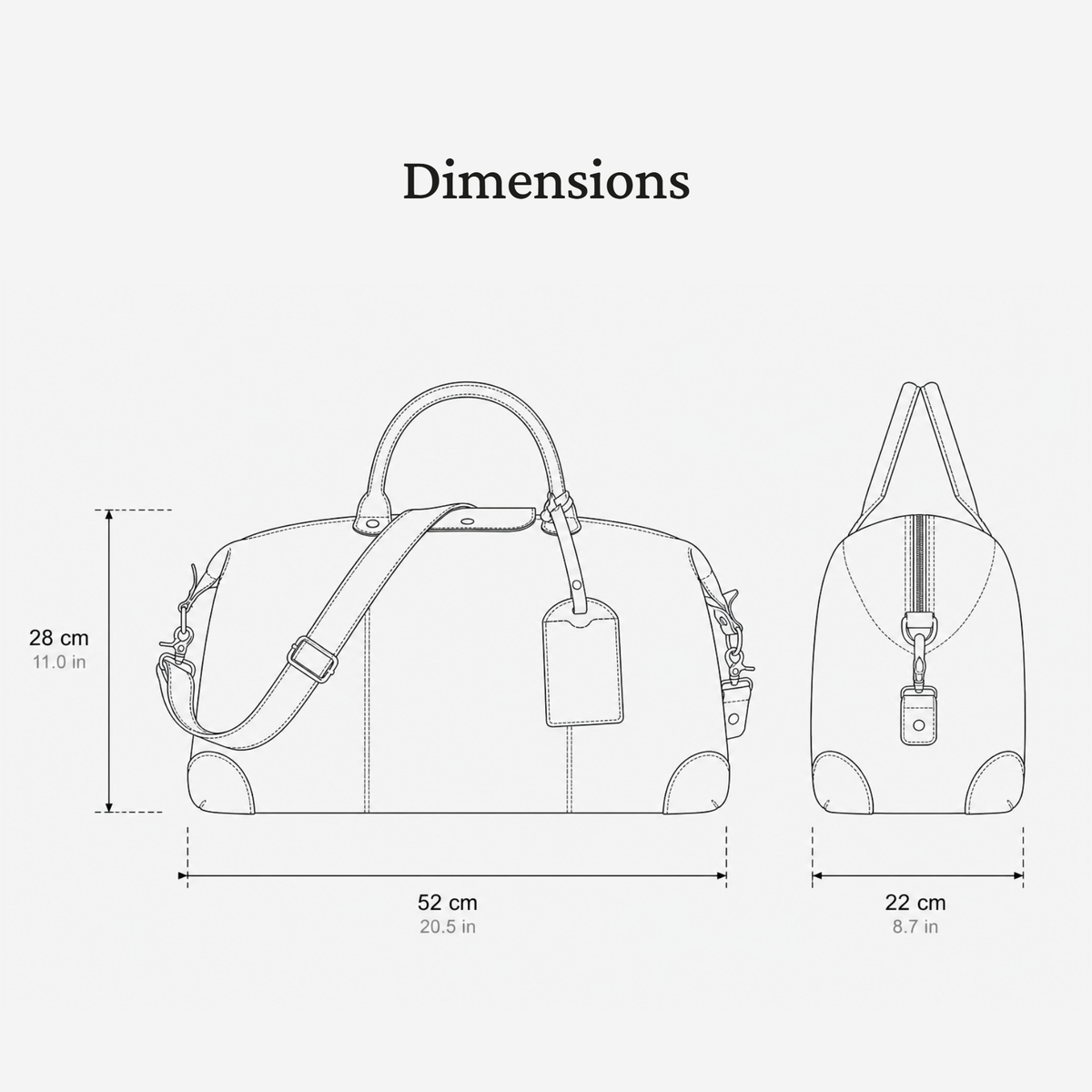 Weekend Holdall | HUDSON