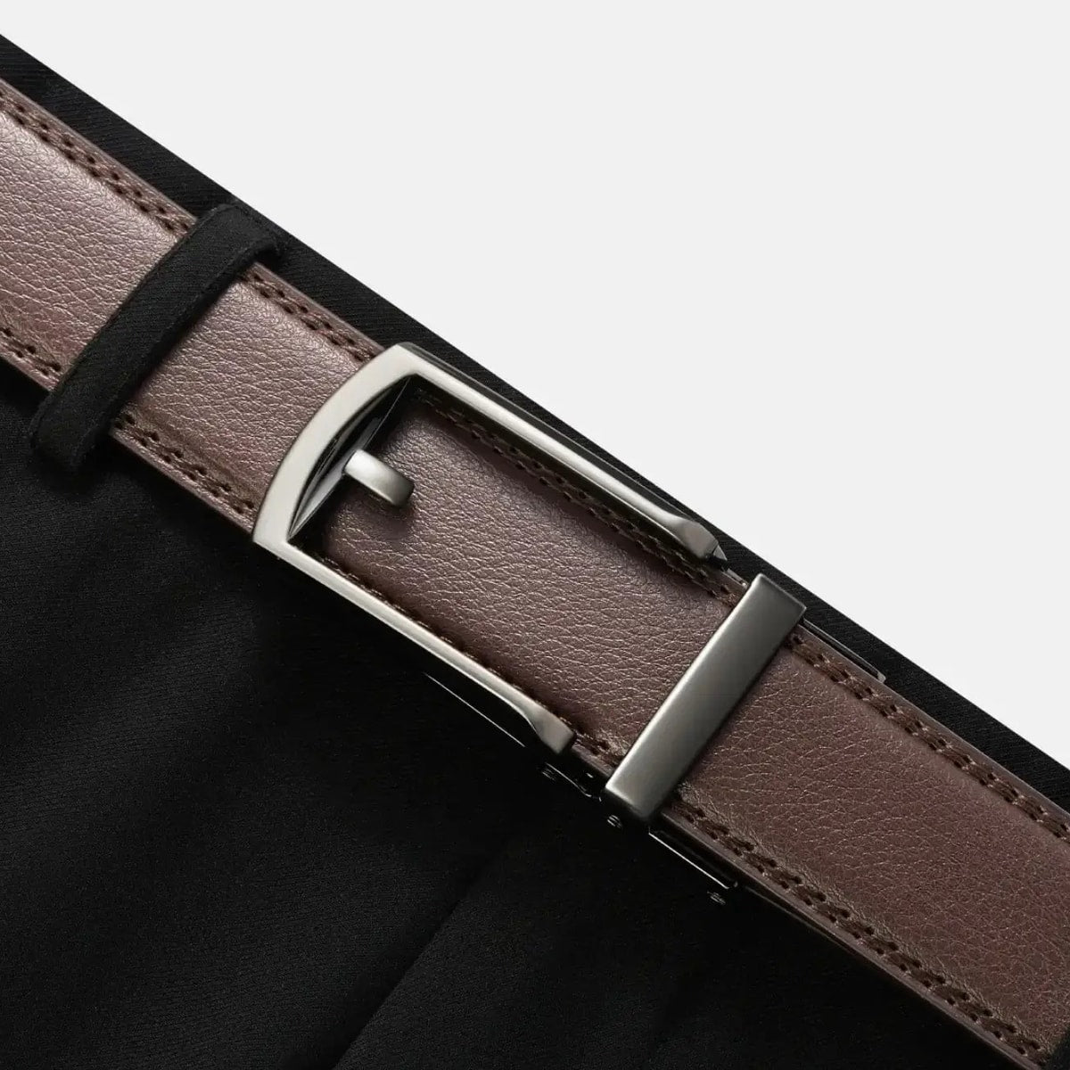 Leather Ratchet Belt | WALSALL