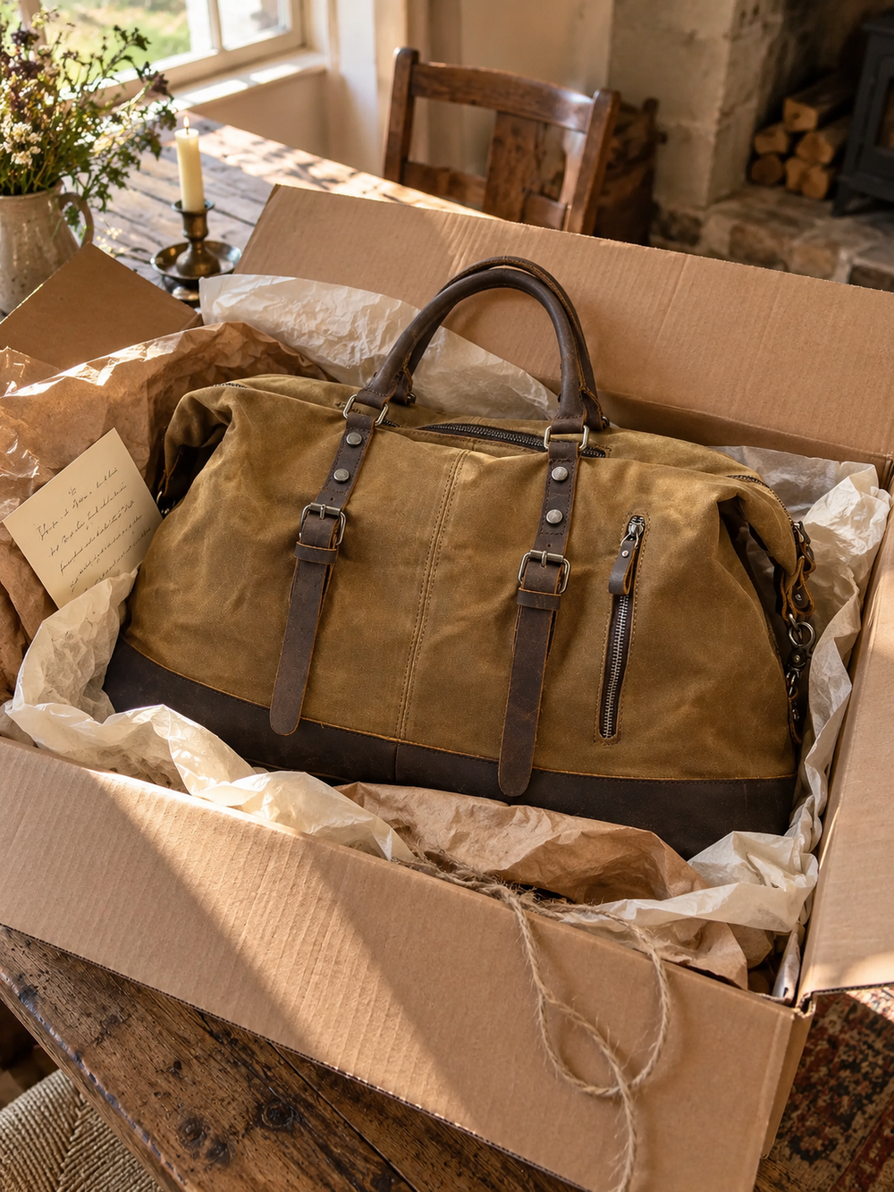 Heavy Duty Canvas Duffle Bag | DOOLIN