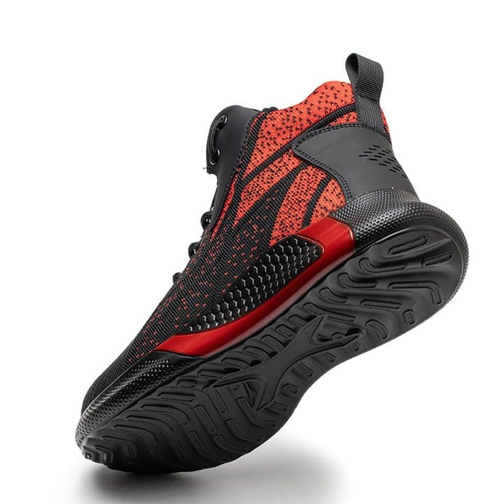 Alpha - Men's Red Work Shoes | Comfortable