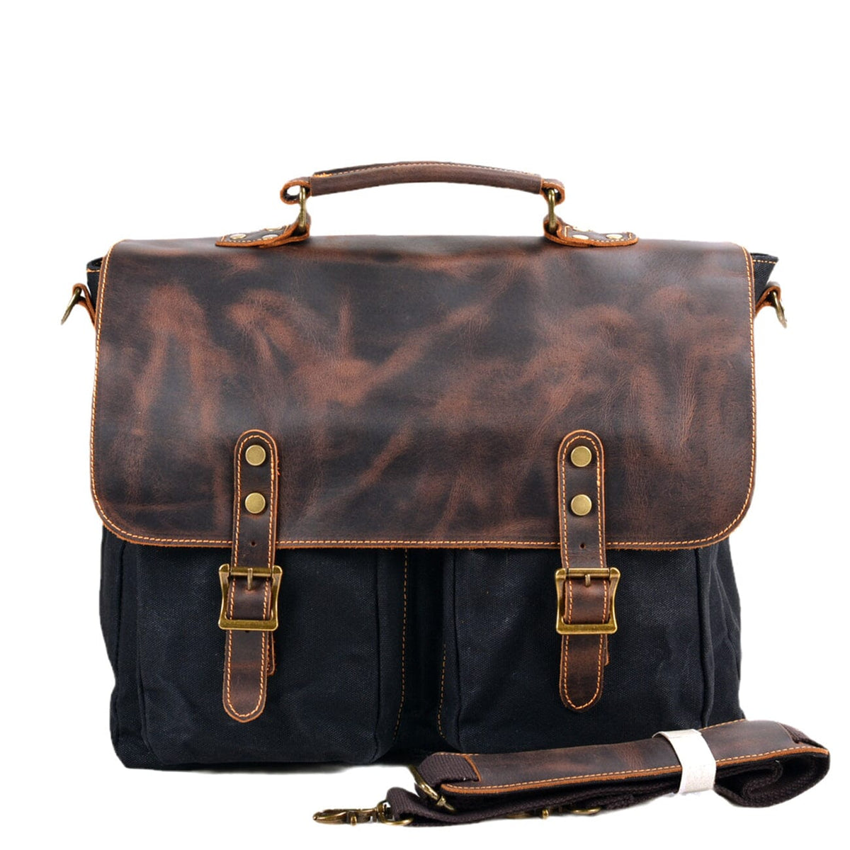Vintage Canvas Messenger Bag | RALEIGH
