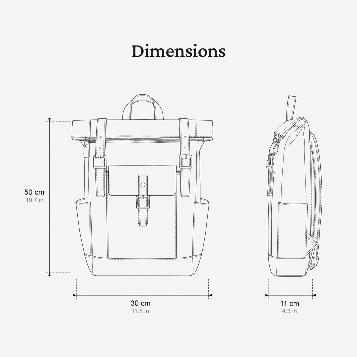 Men's Canvas Backpack | KINSALE