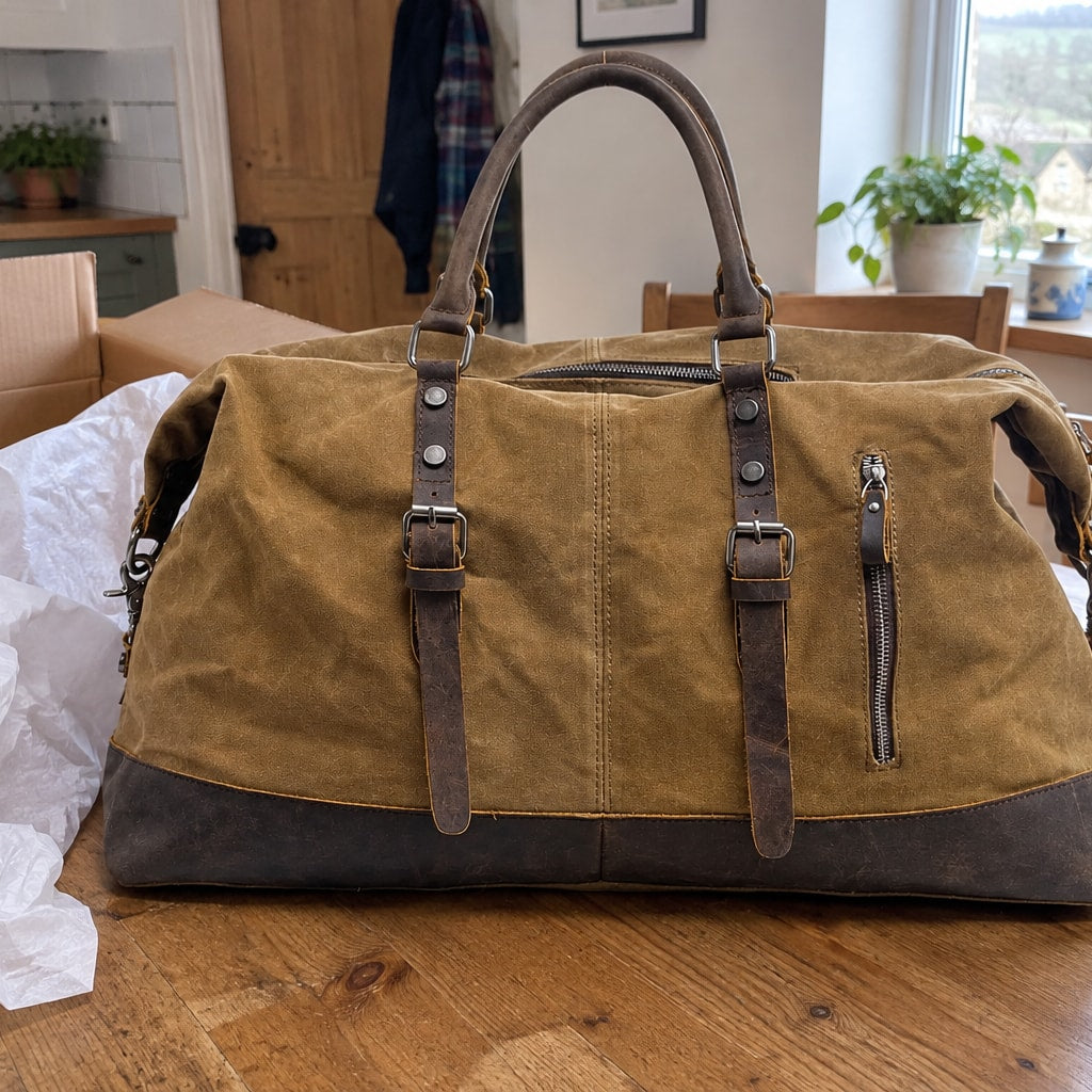 Waxed Canvas Weekender | DOOLIN