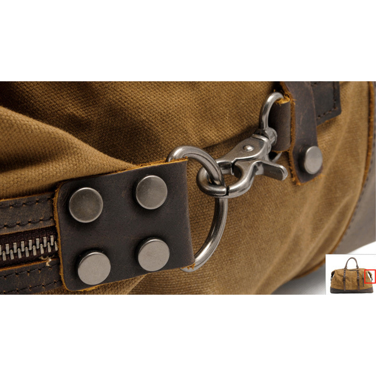 Waxed Canvas Weekender | DOOLIN