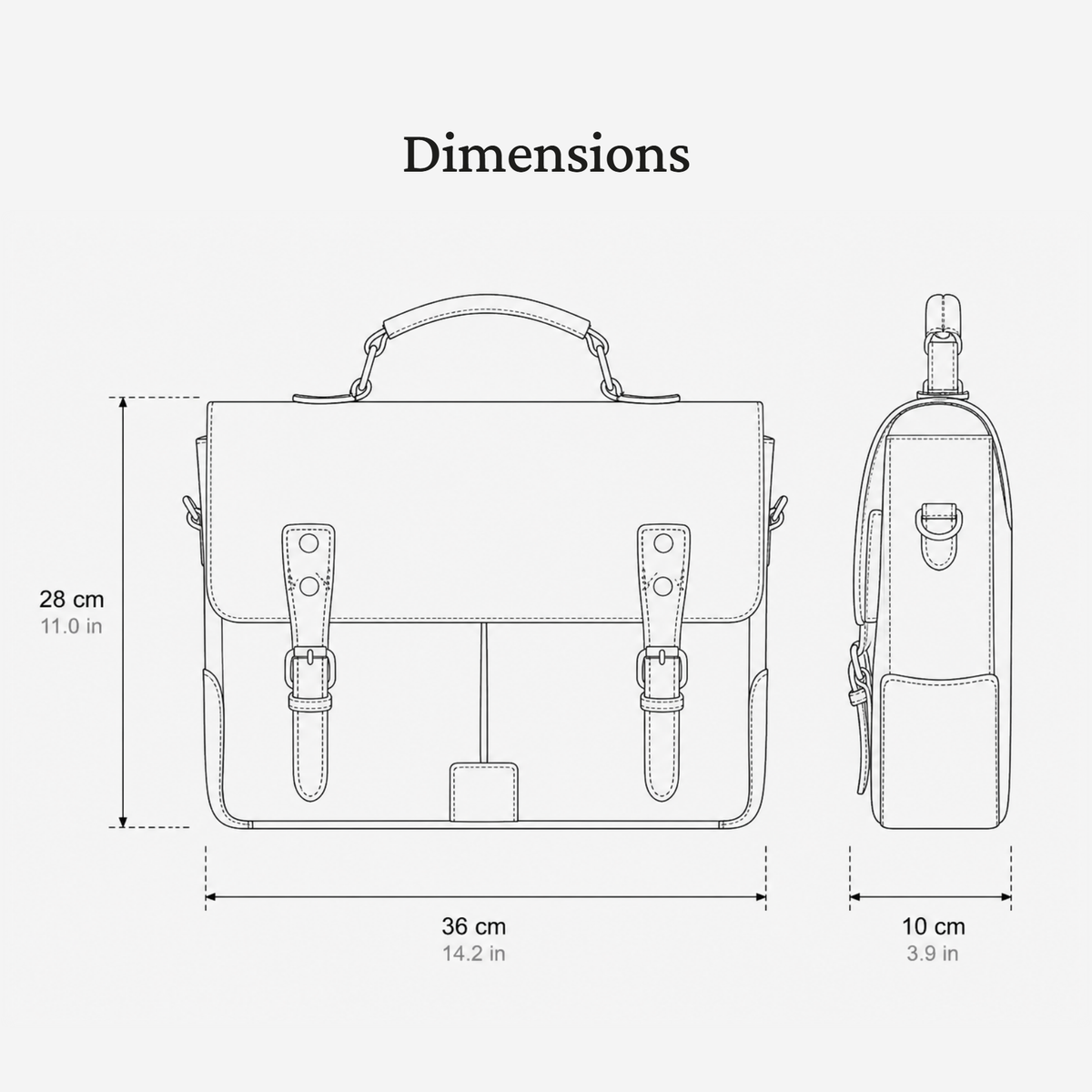Laptop Shoulder Bag | CANTERBURY