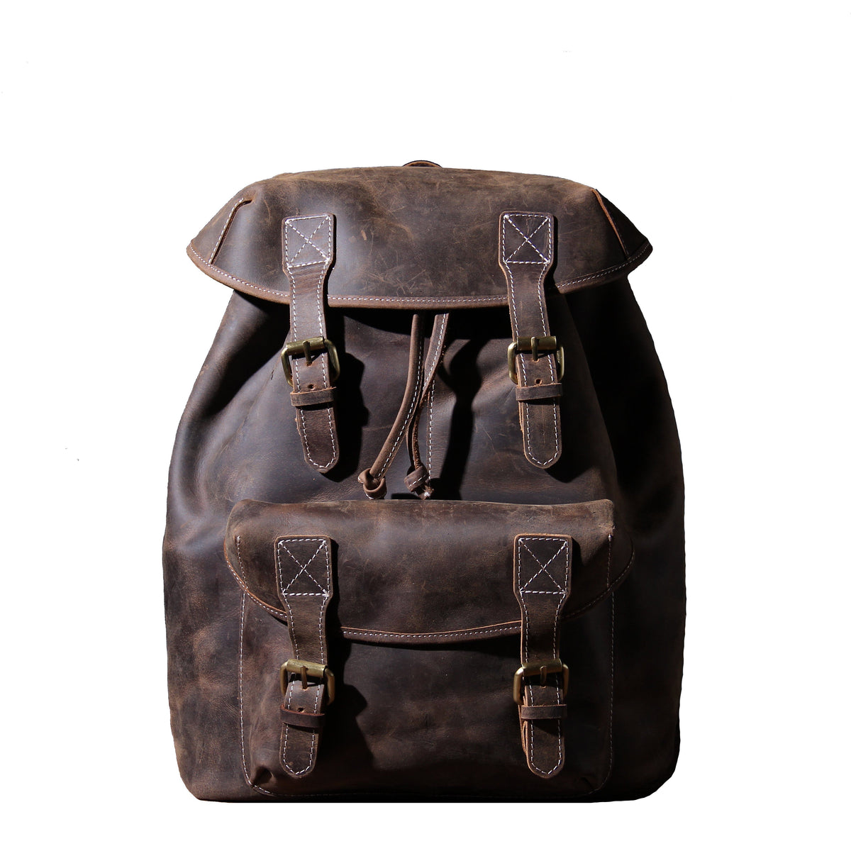 Leather Knapsack | ST IVES