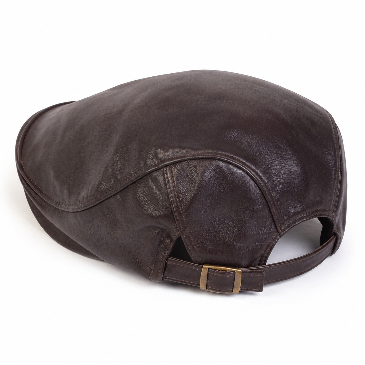 Leather Driver Cap