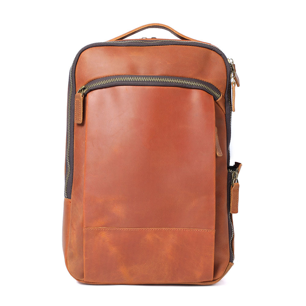 Leather Laptop Rucksack | BRIGHTON