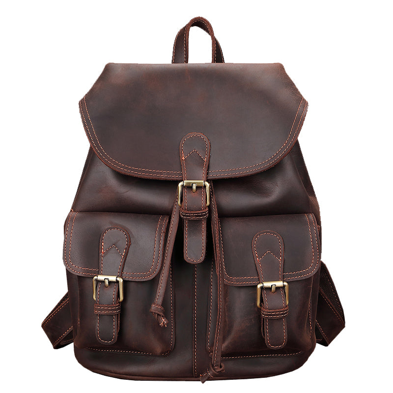 Leather Satchel Backpack | WARWICK