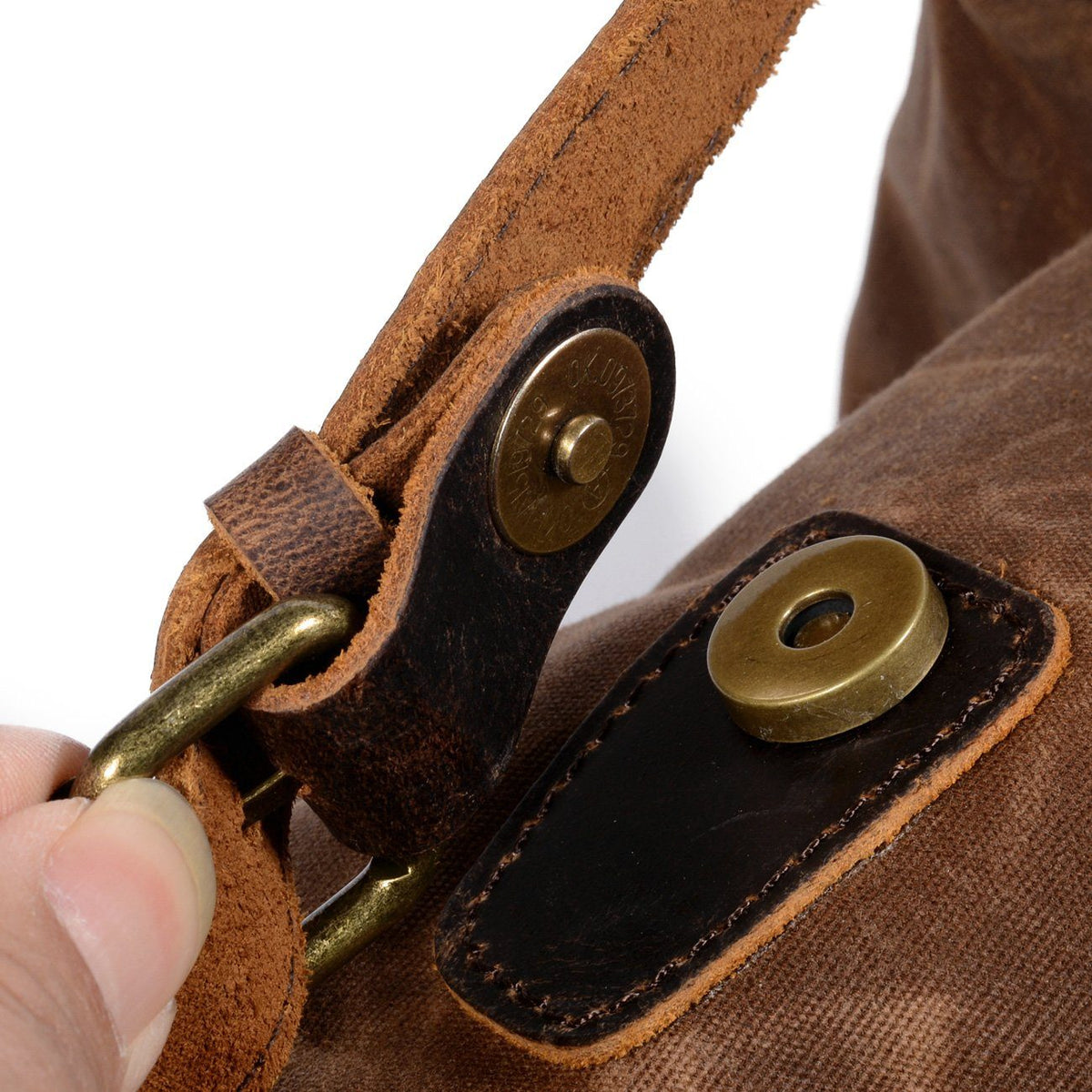 Vintage Canvas Leather Rucksack 23L | HARROGATE