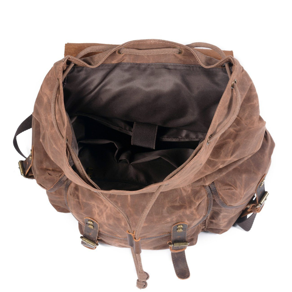 Vintage Canvas Leather Rucksack 23L | HARROGATE