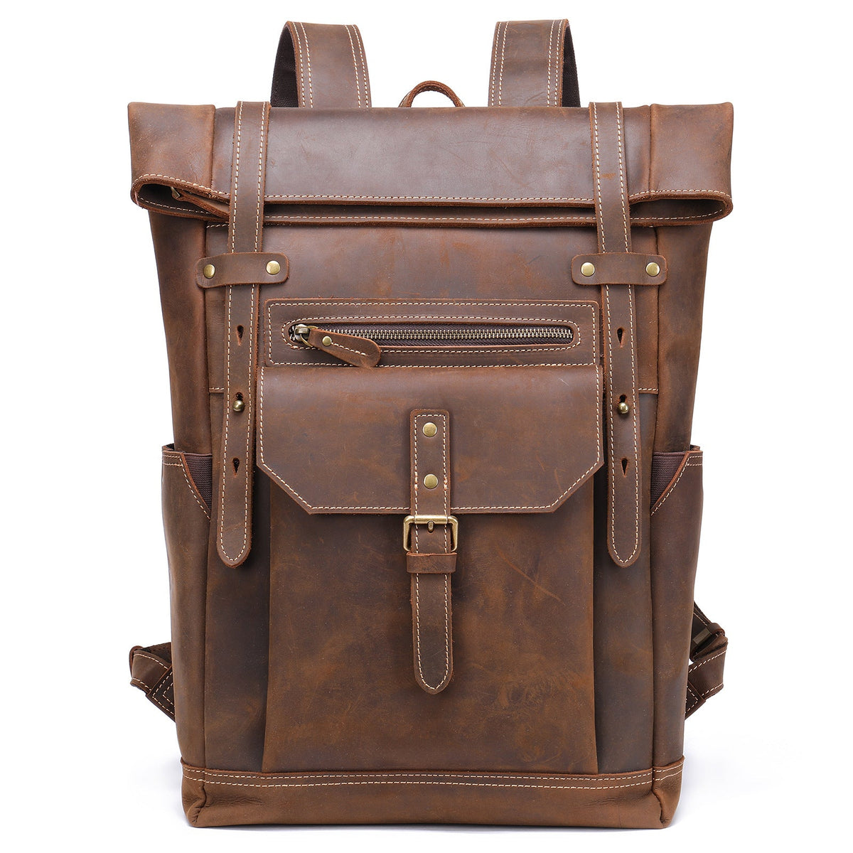 Men's Leather Rucksack | ST ANDREWS