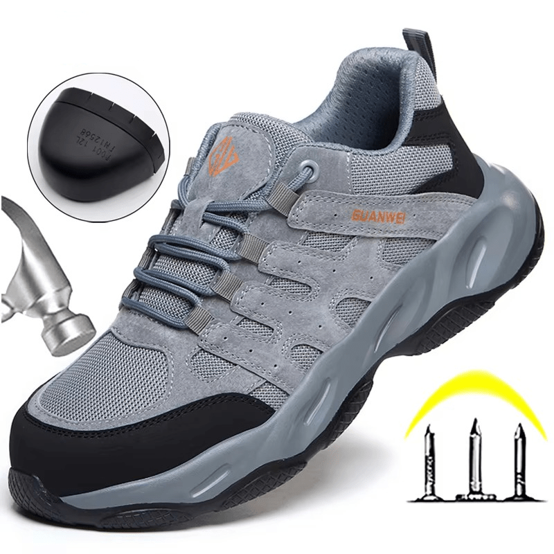 Rivik - Men's Steel Toe Work Boots | Anti-Puncture Protection