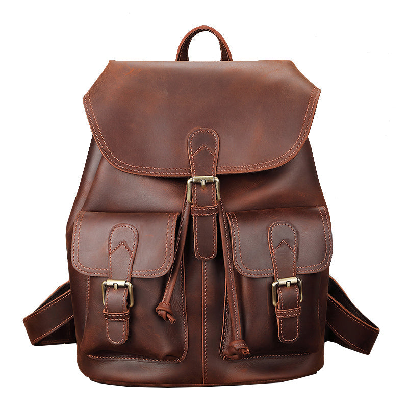 Leather Satchel Backpack | WARWICK