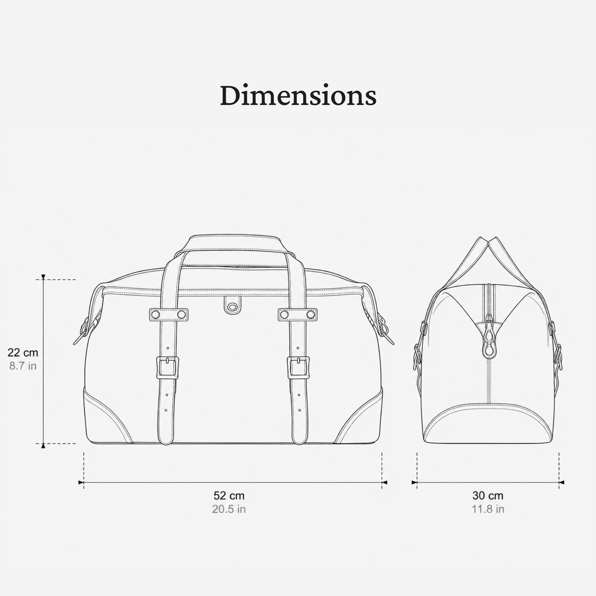 Weekend Travel Bag | CAMDEN